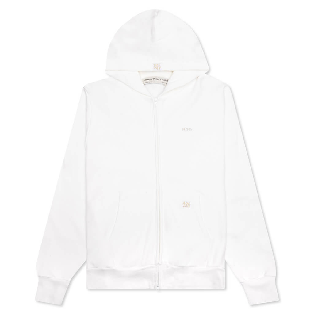 Zip-Up Hoodie - Selenite