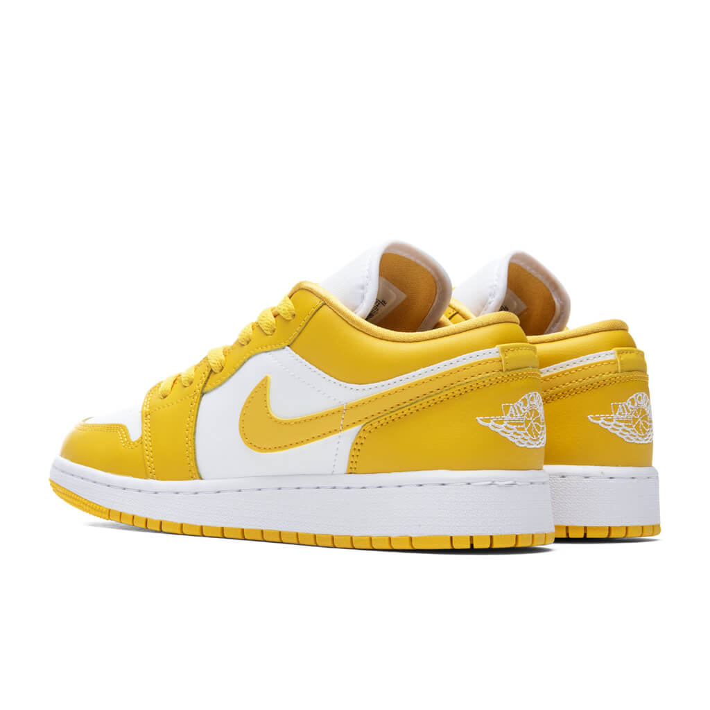 Air Jordan 1 Low (GS) - White/Pollen