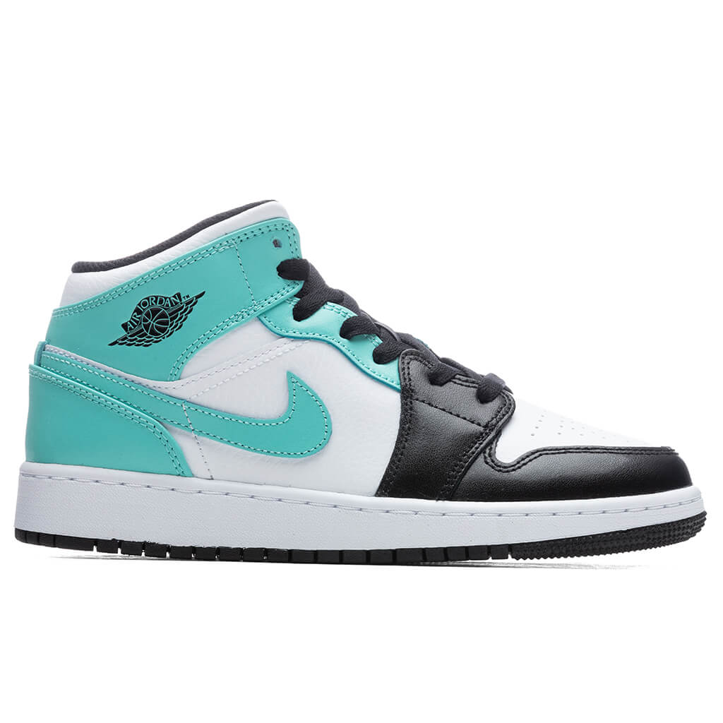 Air Jordan 1 Mid (GS) - White/Tropical Twist – Feature