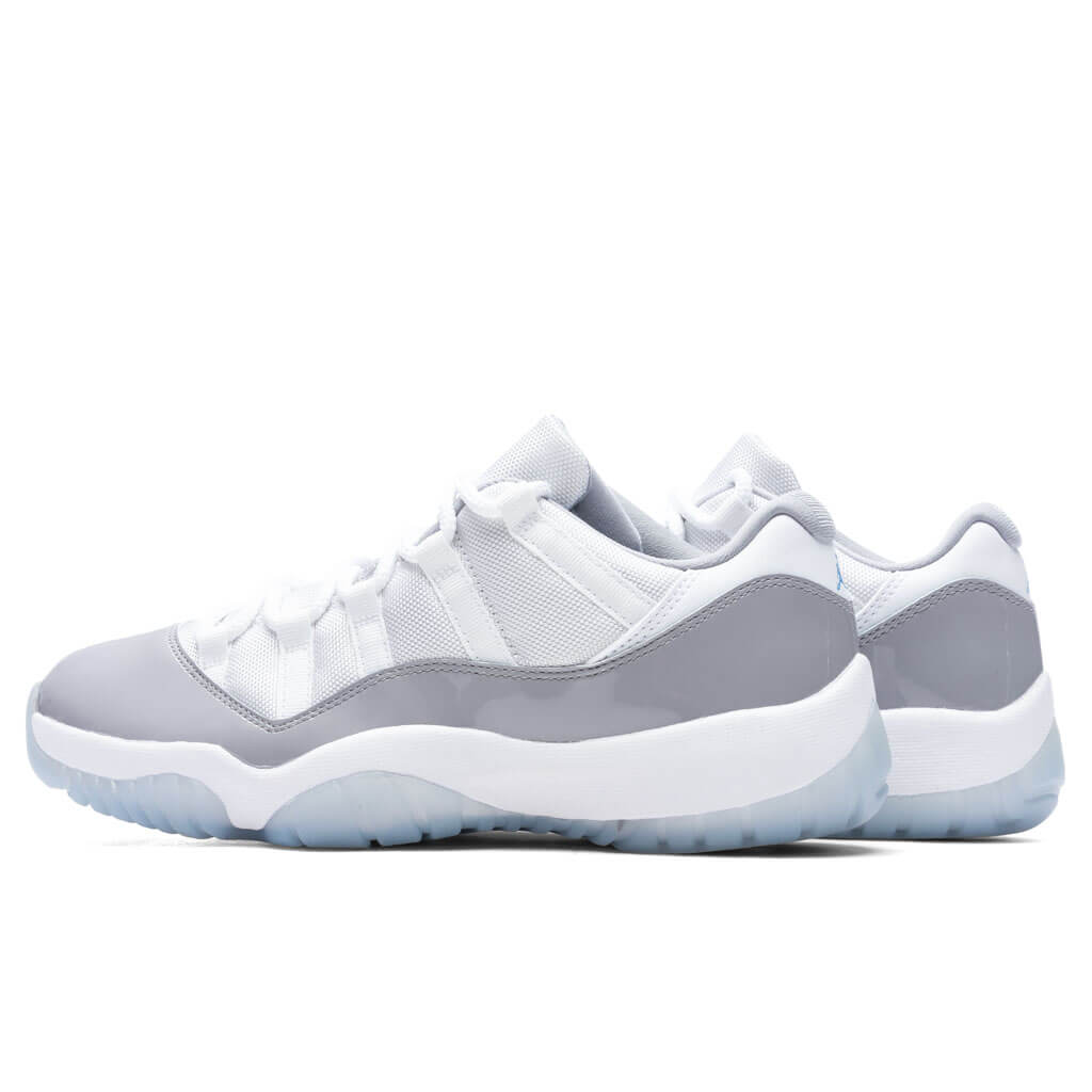 Air Jordan 11 Retro Low Cement Grey - White/University Blue/Cement Gre â Feature