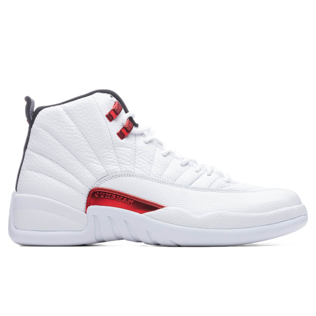 air jordan 12 twist white university red