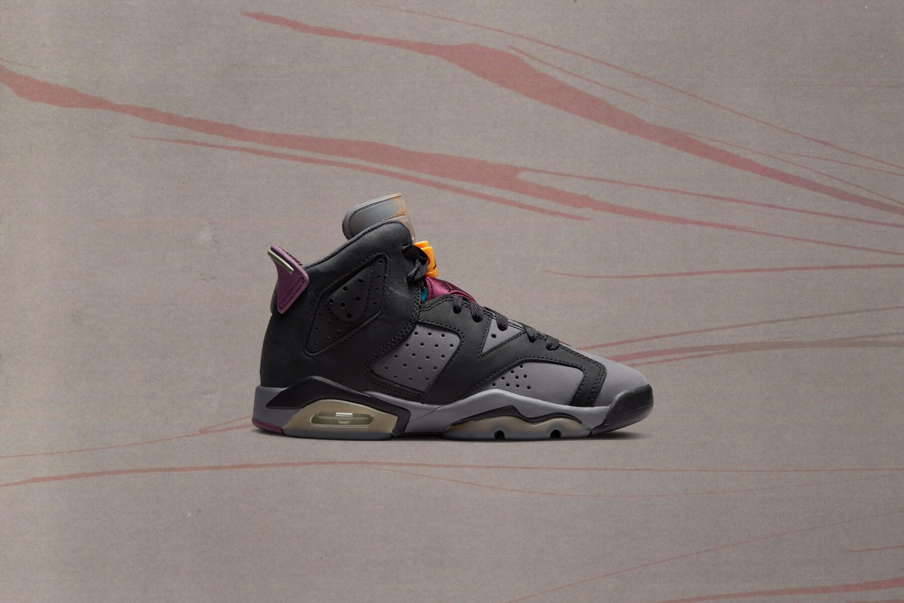 Nike Air high quality Jordan 6 GS 'Bordeaux' 4.5Y