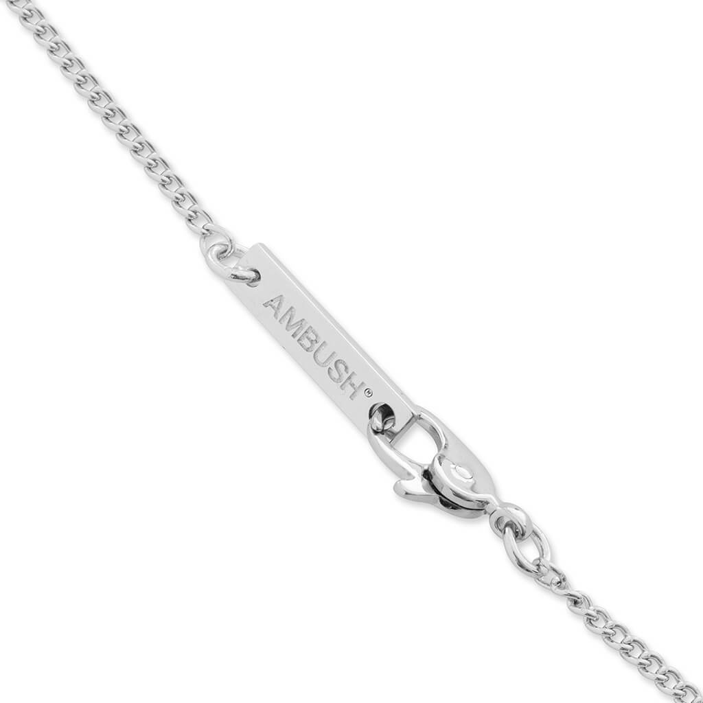 Cig Case Necklace - Black/Silver