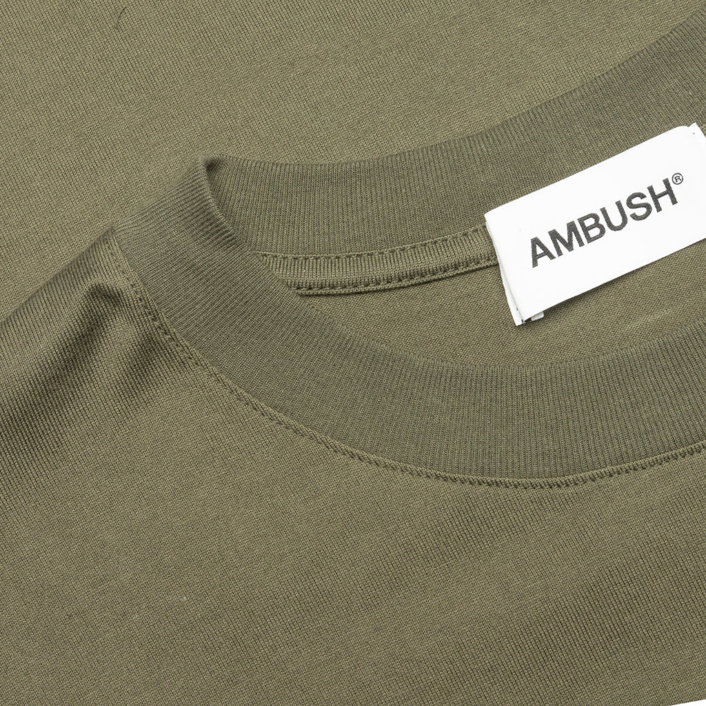 New Waist Pocket T-Shirt - Dark Green – Feature