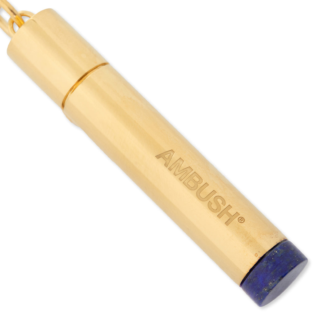 Ambush Lighter Case Brass Keychain - Gold