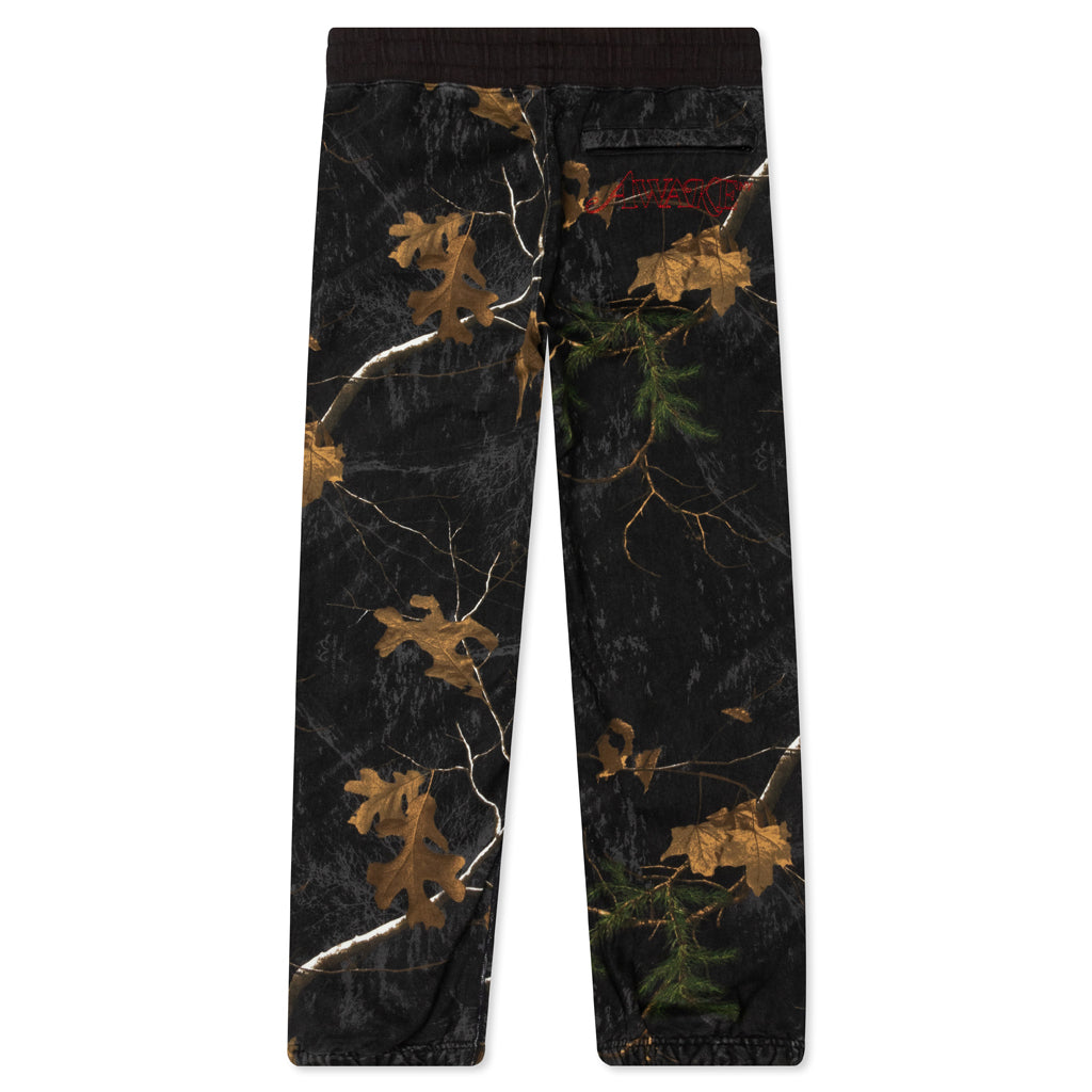 Awake Classic Outline Logo Paneled Embroidered Sweatpants