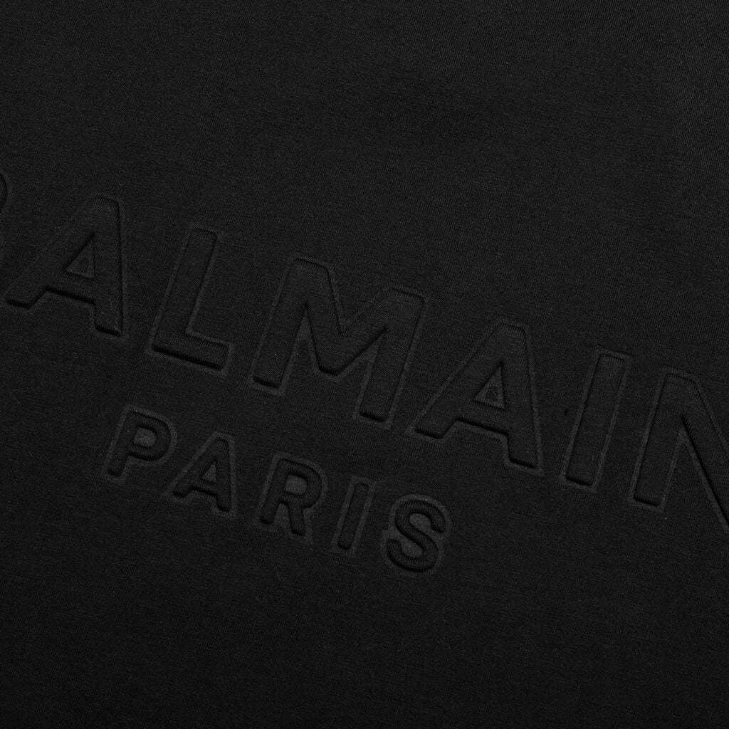 Embossed T Shirt Black Feature embossed-t-shirt-black-feature