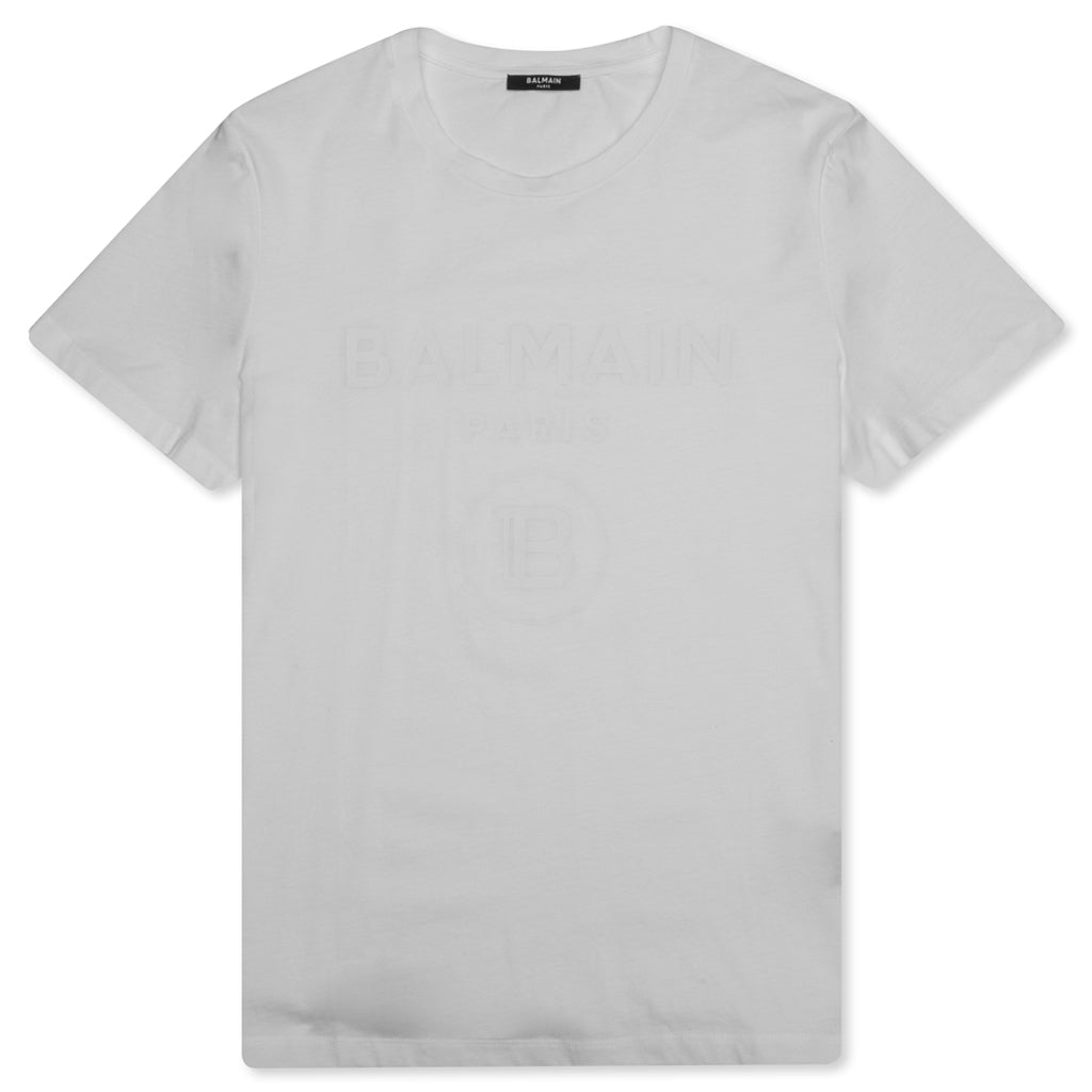 Logo Printed T Shirt White Feature