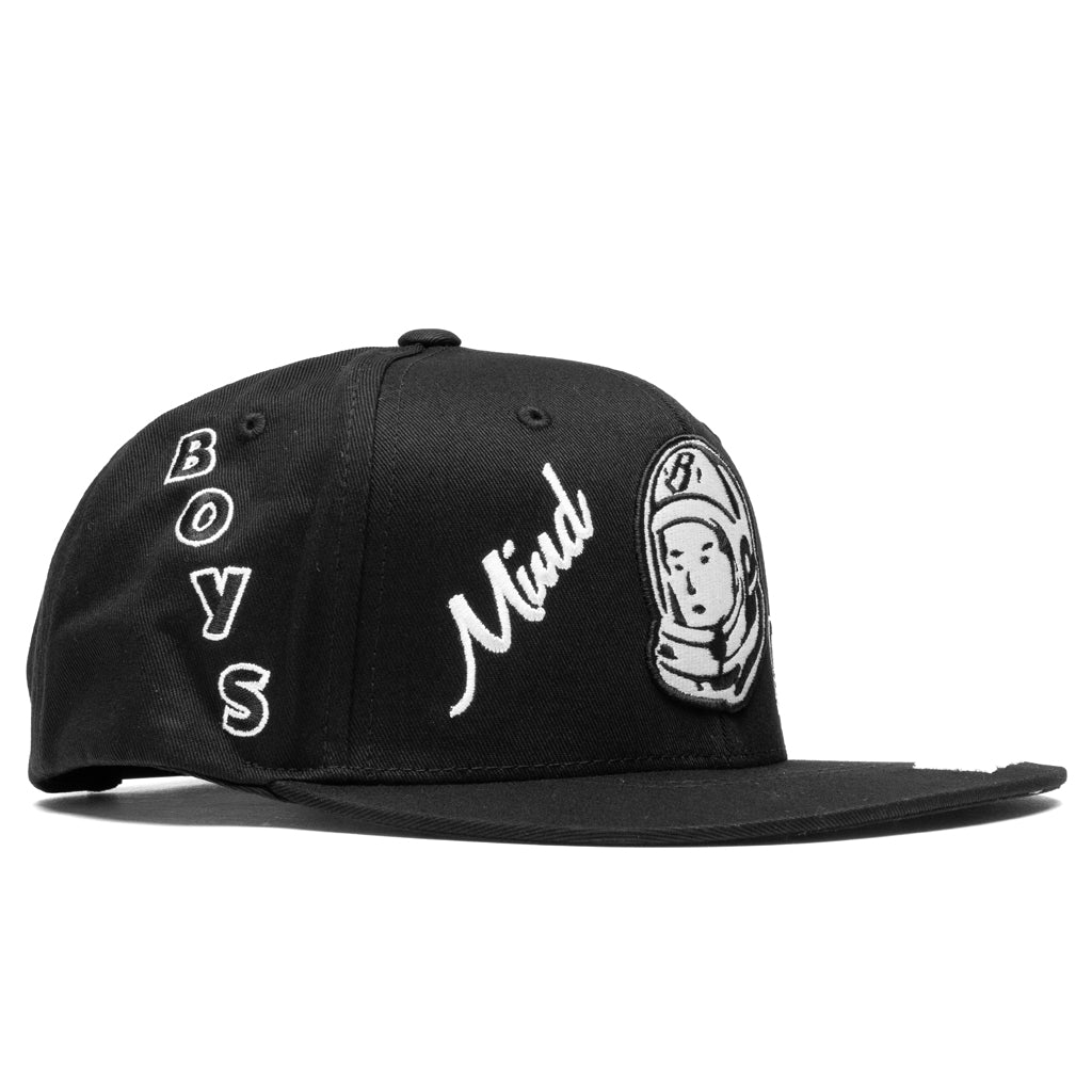 BB Captain Snapback Hat Black – Feature