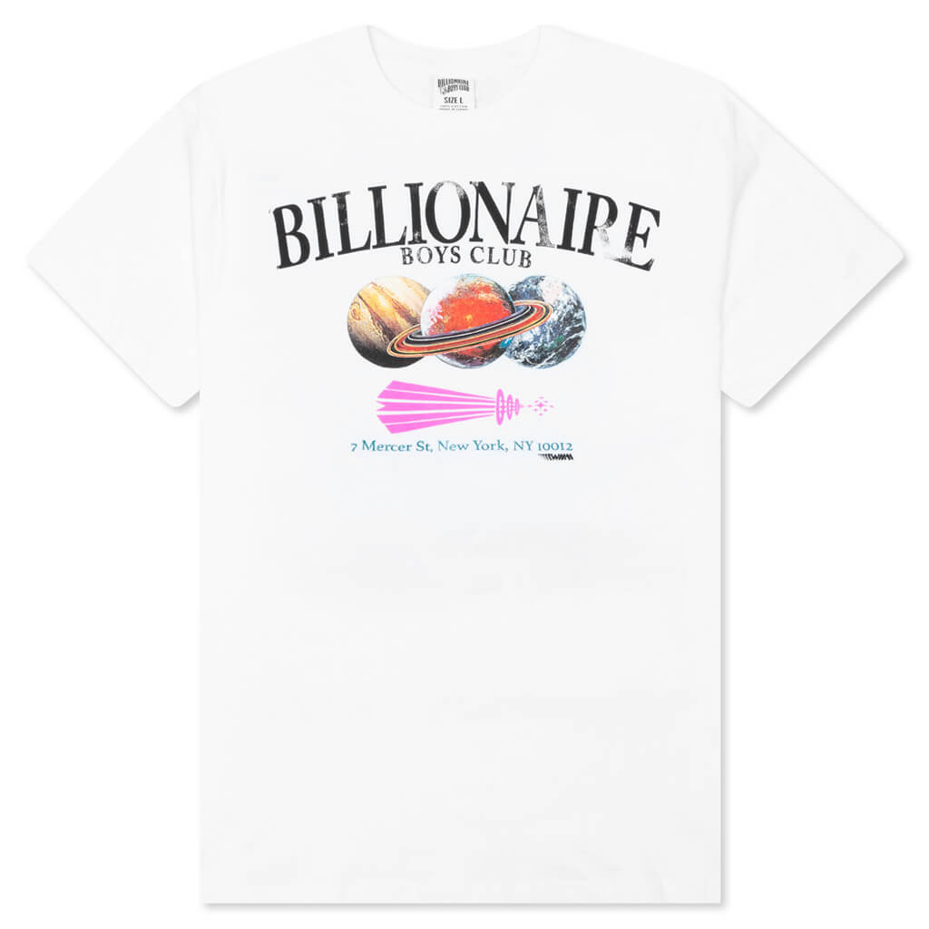 BB World S/S Tee Bleach White Feature