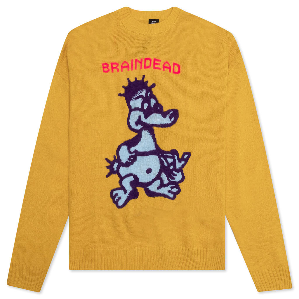 brain dead sweater knit
