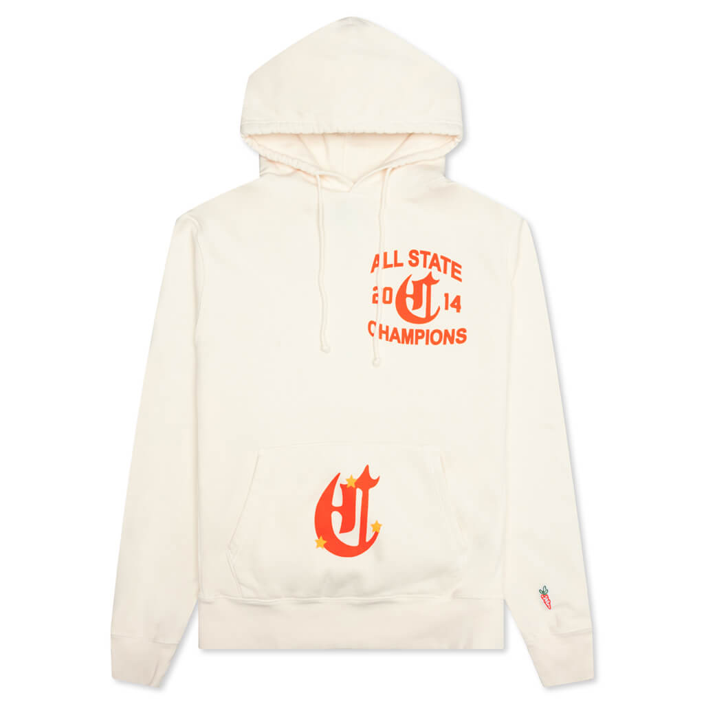 Carrots By Anwar Carrots All State Champions Hoodie - Cream