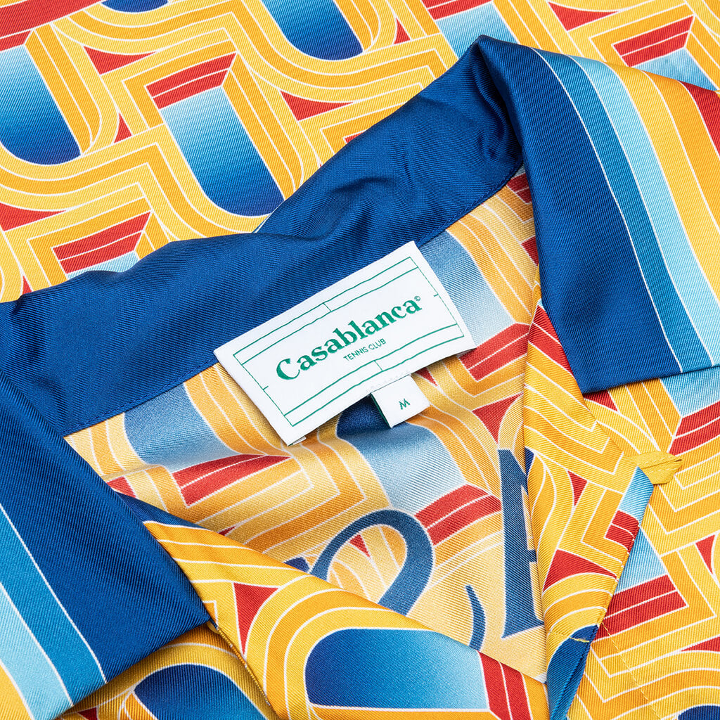 Shirts Casablanca - Rainbow monogram shirt - MS23SH003RAINBOWMONOGRAM