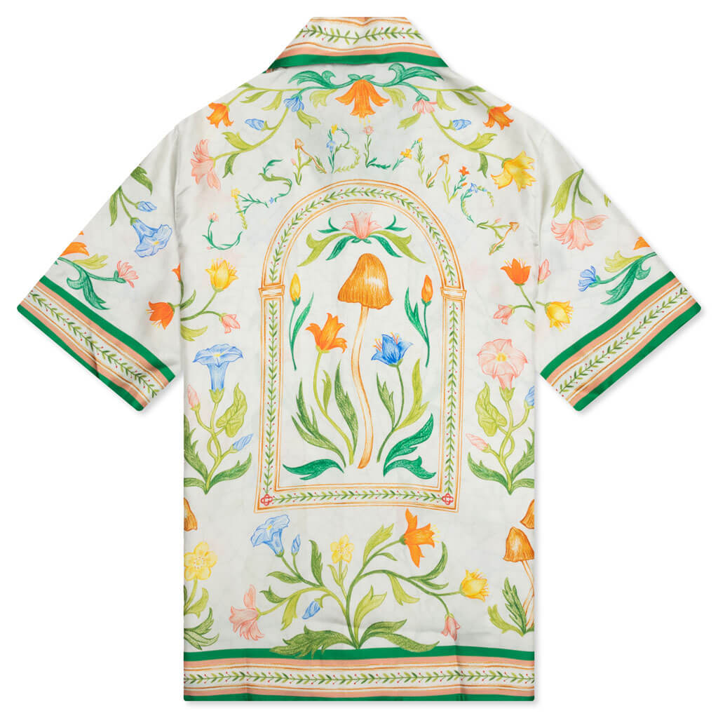 Rainbow monogram silk twill shirt - Casablanca - Men