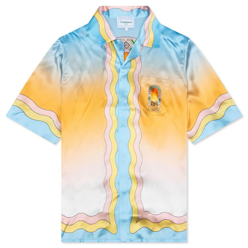 Shirts Casablanca - Rainbow monogram shirt - MS23SH003RAINBOWMONOGRAM