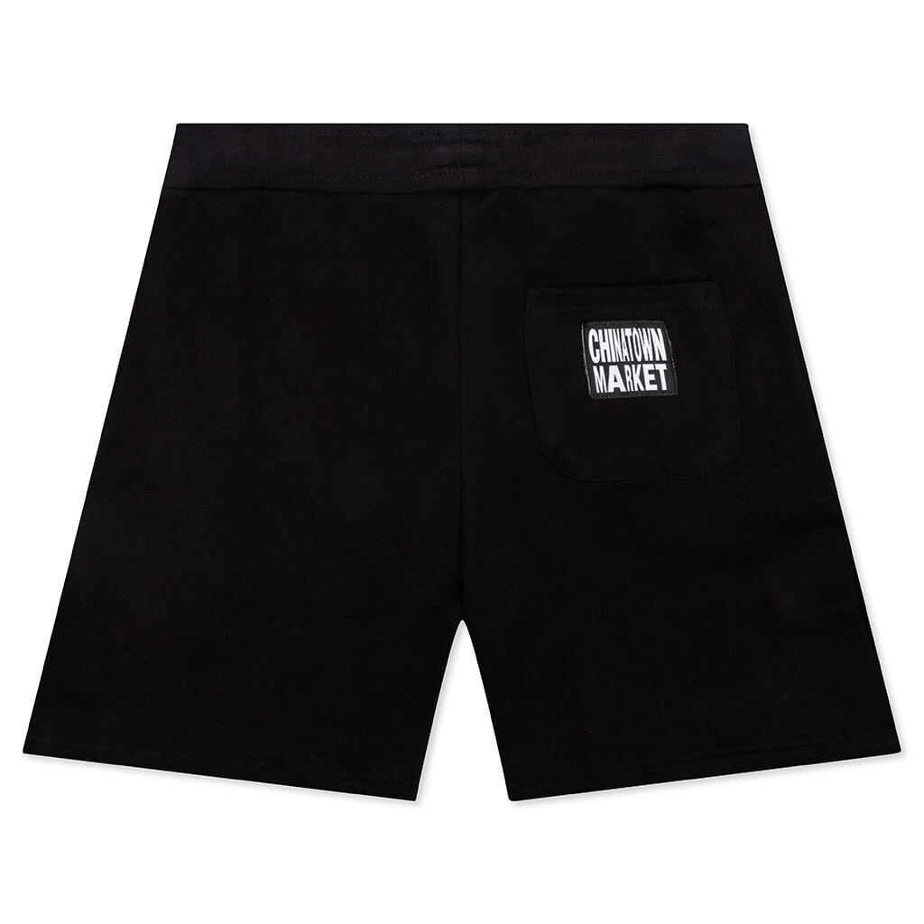 Chinatown Thunder Sweatshorts Black Feature