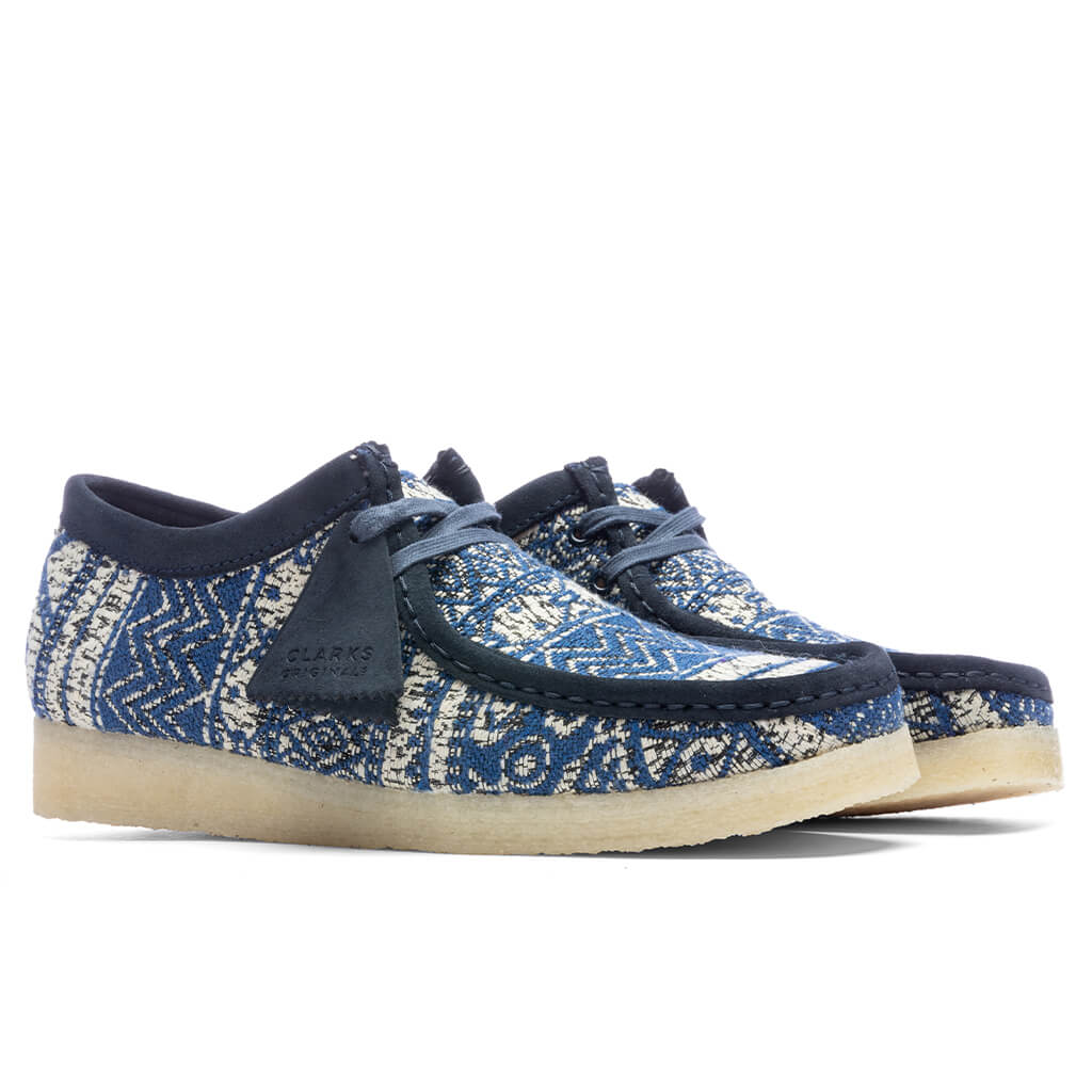 Wallabee - Blue Fabric – Feature display picture 1