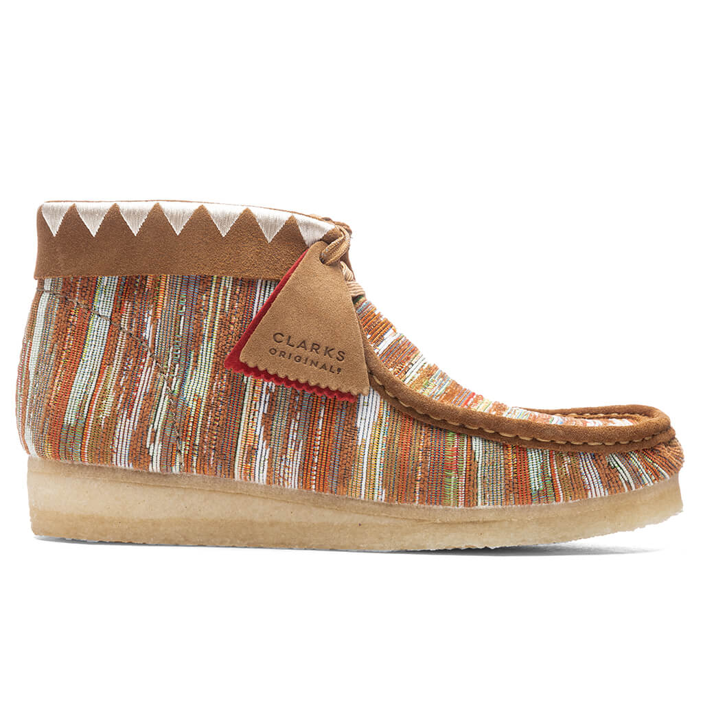 Wallabee Boot Ginger Fabric