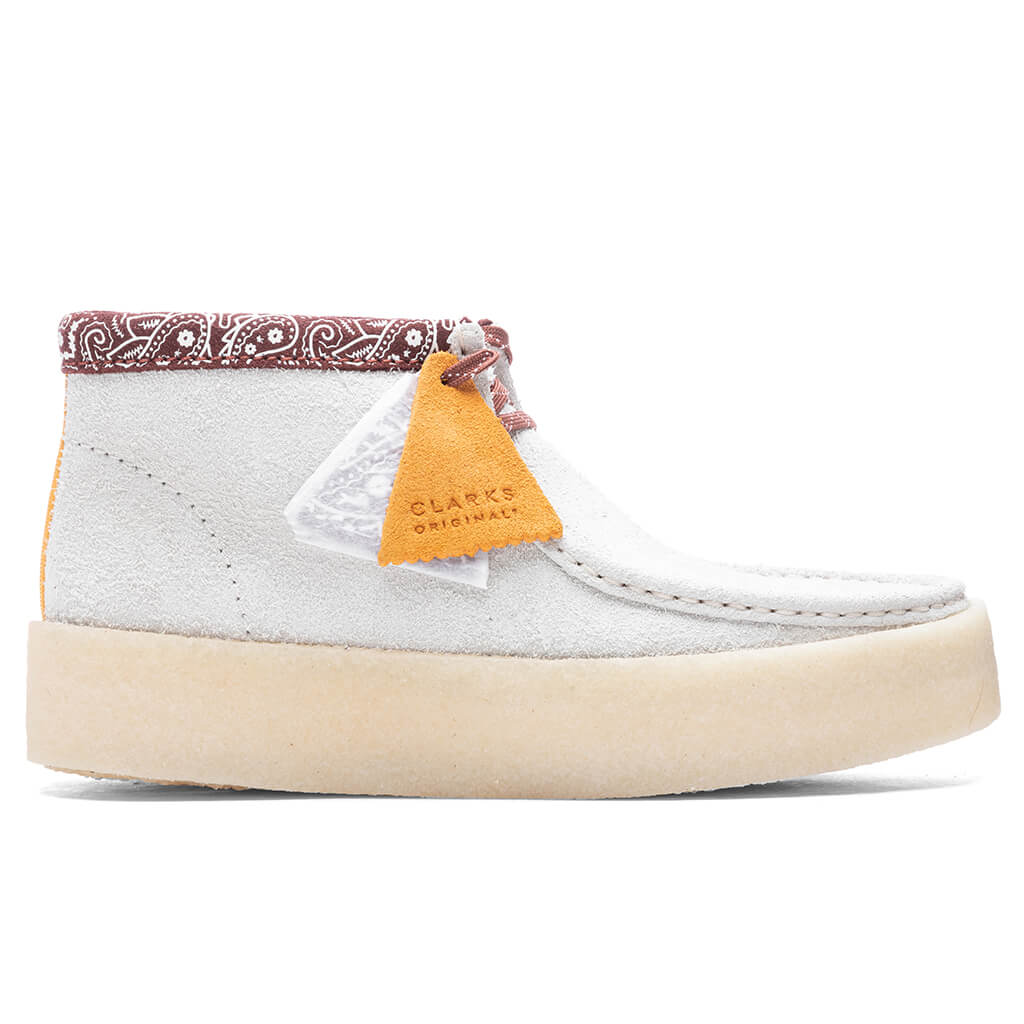 Wallabee Cup Boot - White Interest – Feature