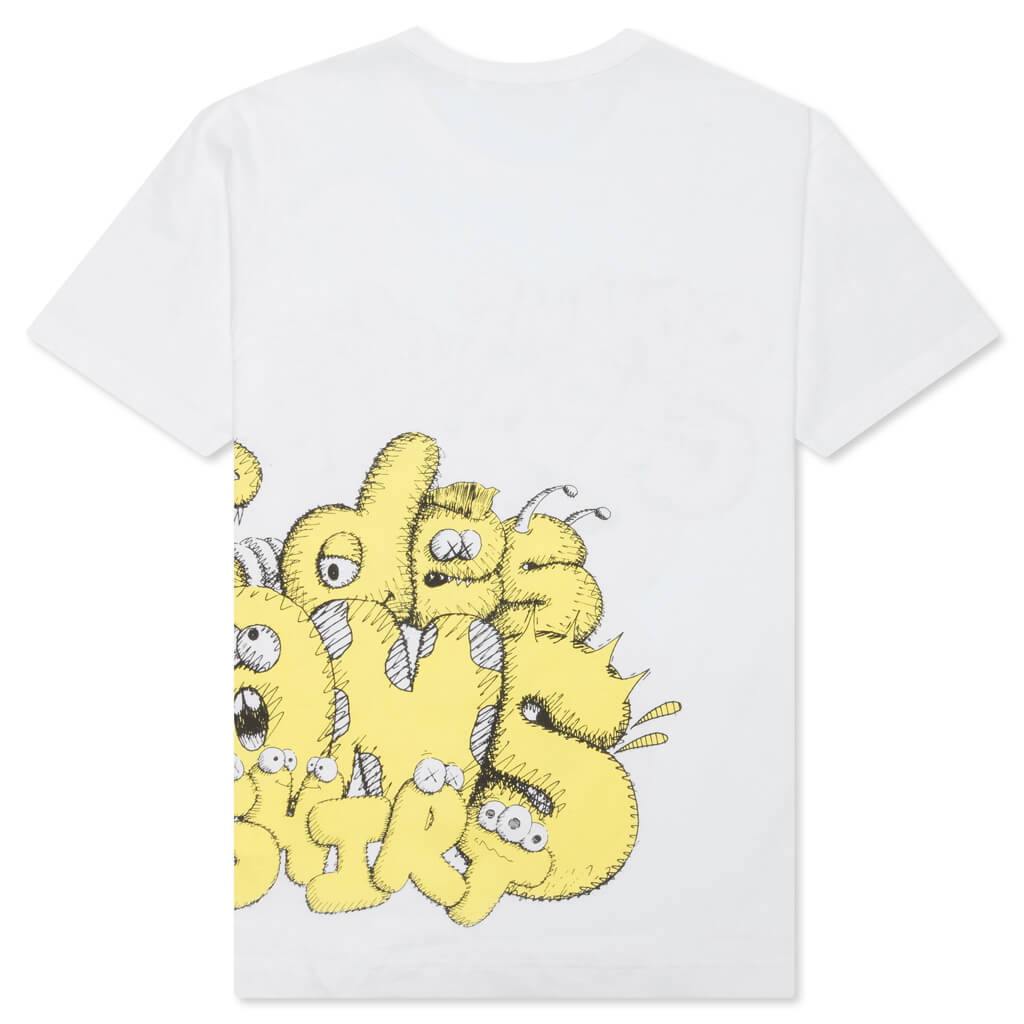 Comme Des Garcons SHIRT x KAWS S/S Tee - White/Print 5