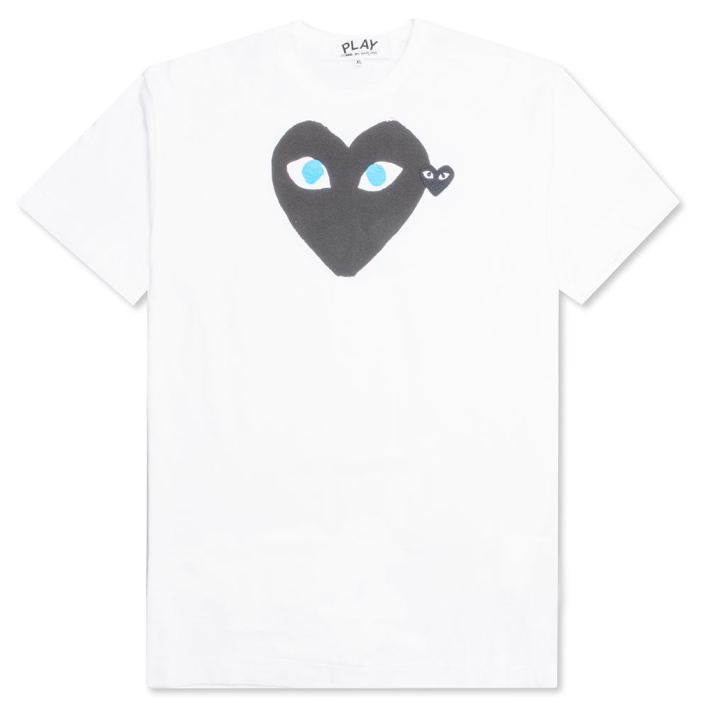 Emblem Heart T-Shirt - White, White / XXL | Feature