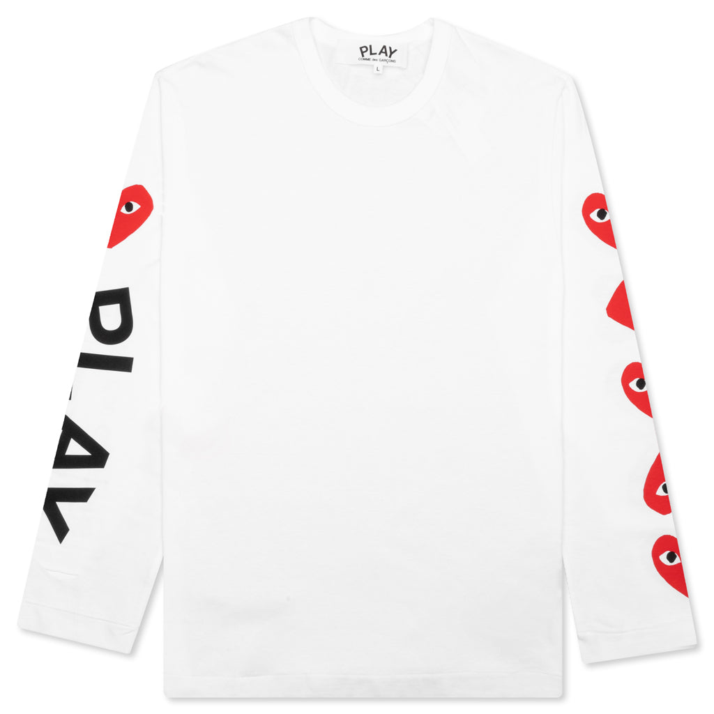 Multi Heart L/S - White – Feature