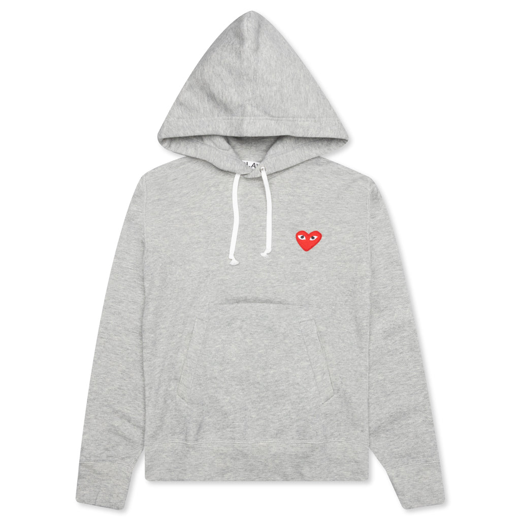 CDG Play Heart Double Sided Printed Hoodie