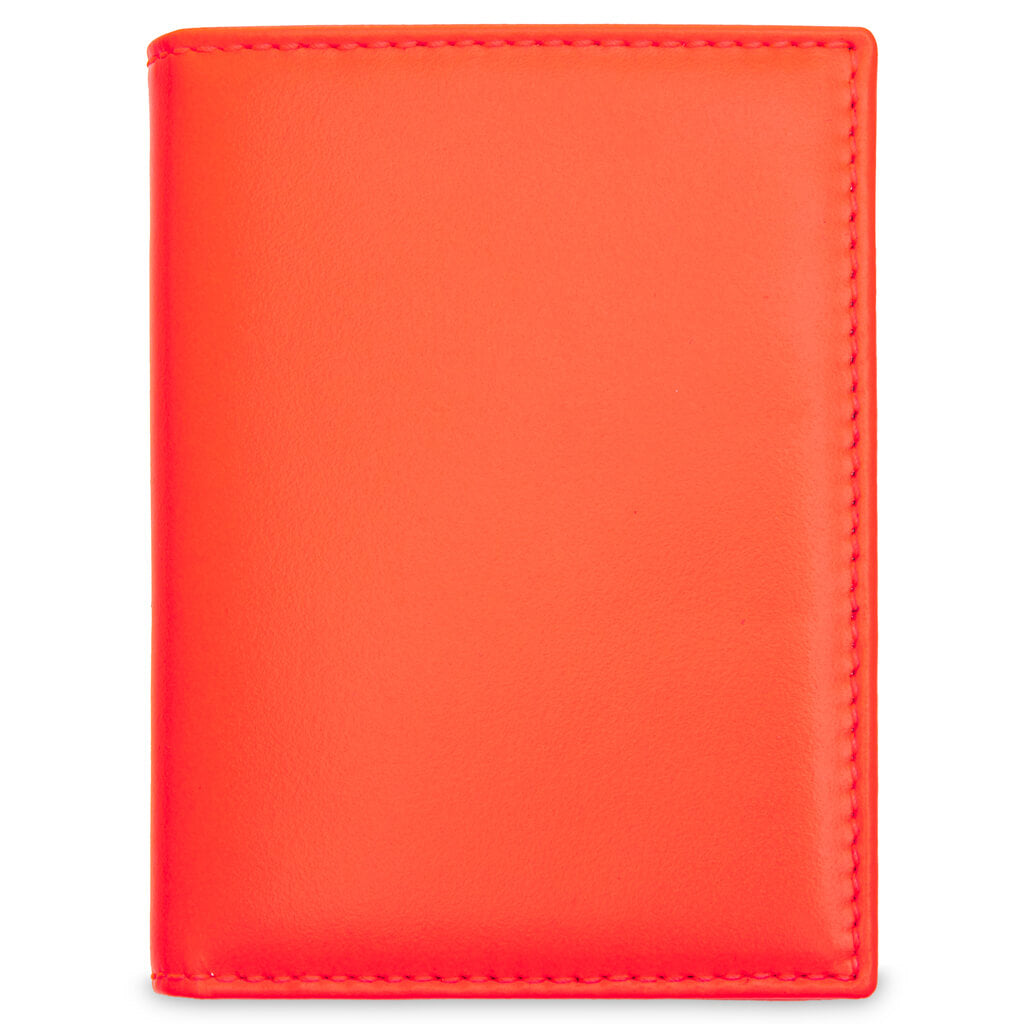 comme des garcons neon wallet