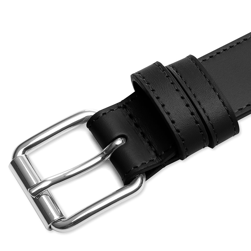 Billionaire Boys Club logo-buckle Leather Belt - Black