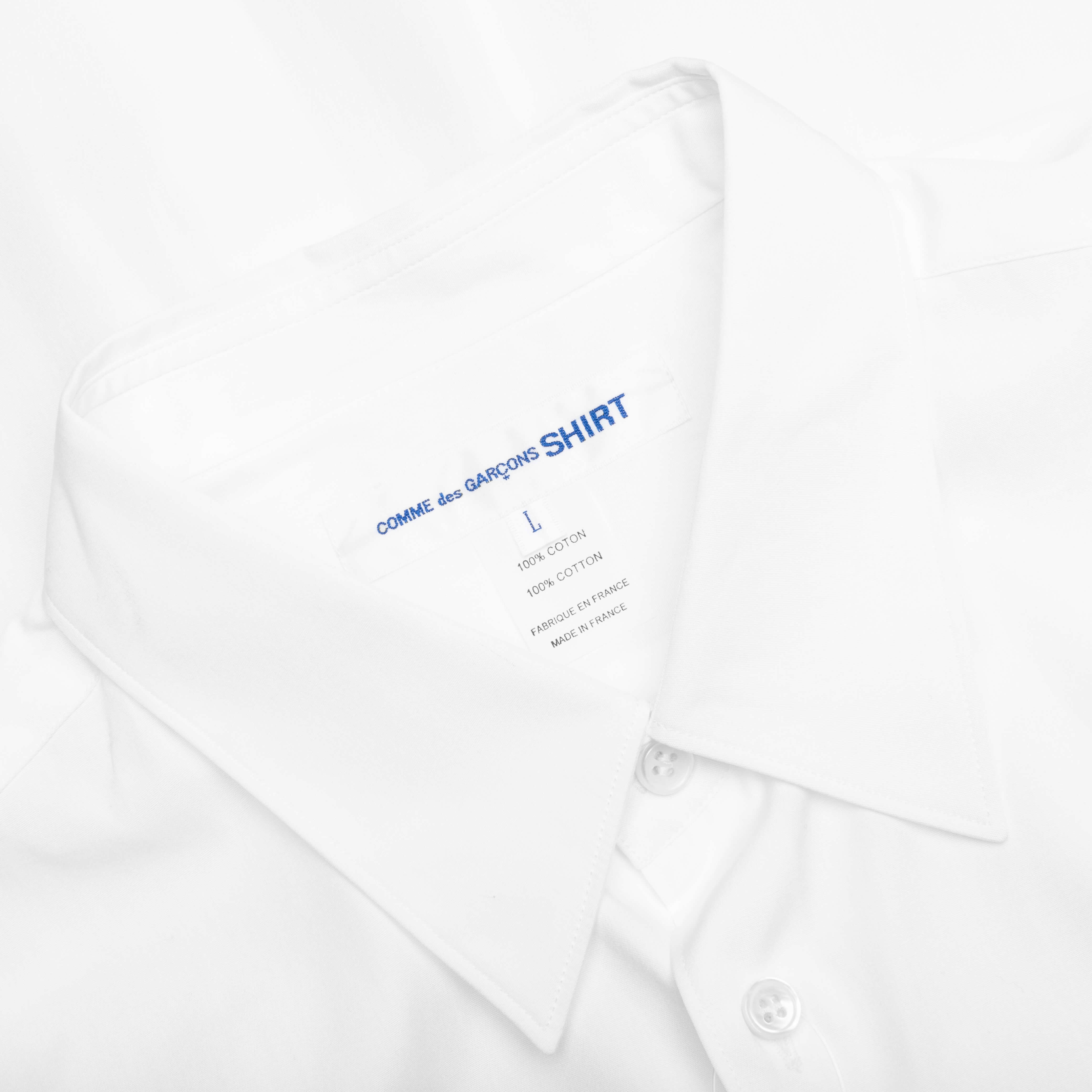 Classic Button-Down Shirt White – Feature - Main Image