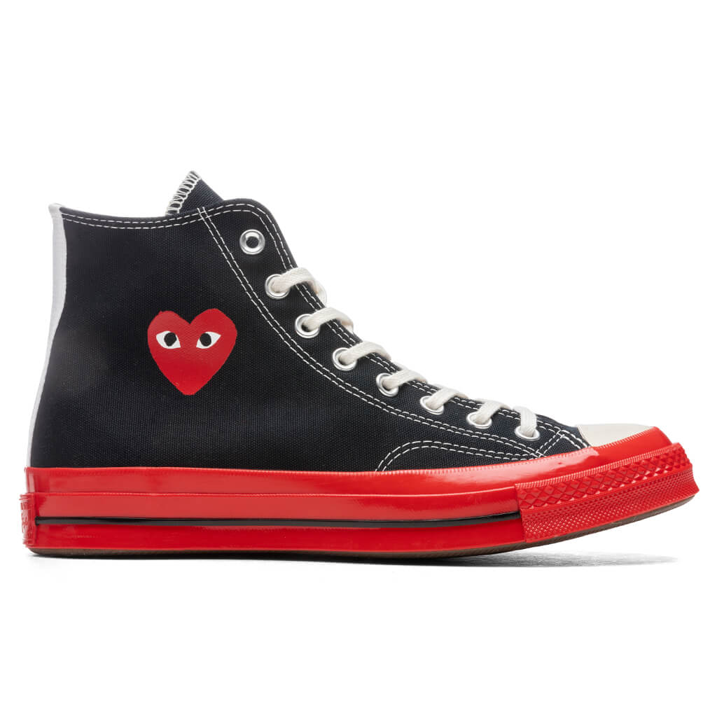 Converse x Comme Des Garcons PLAY オールスター チャック '70 ハイ ...