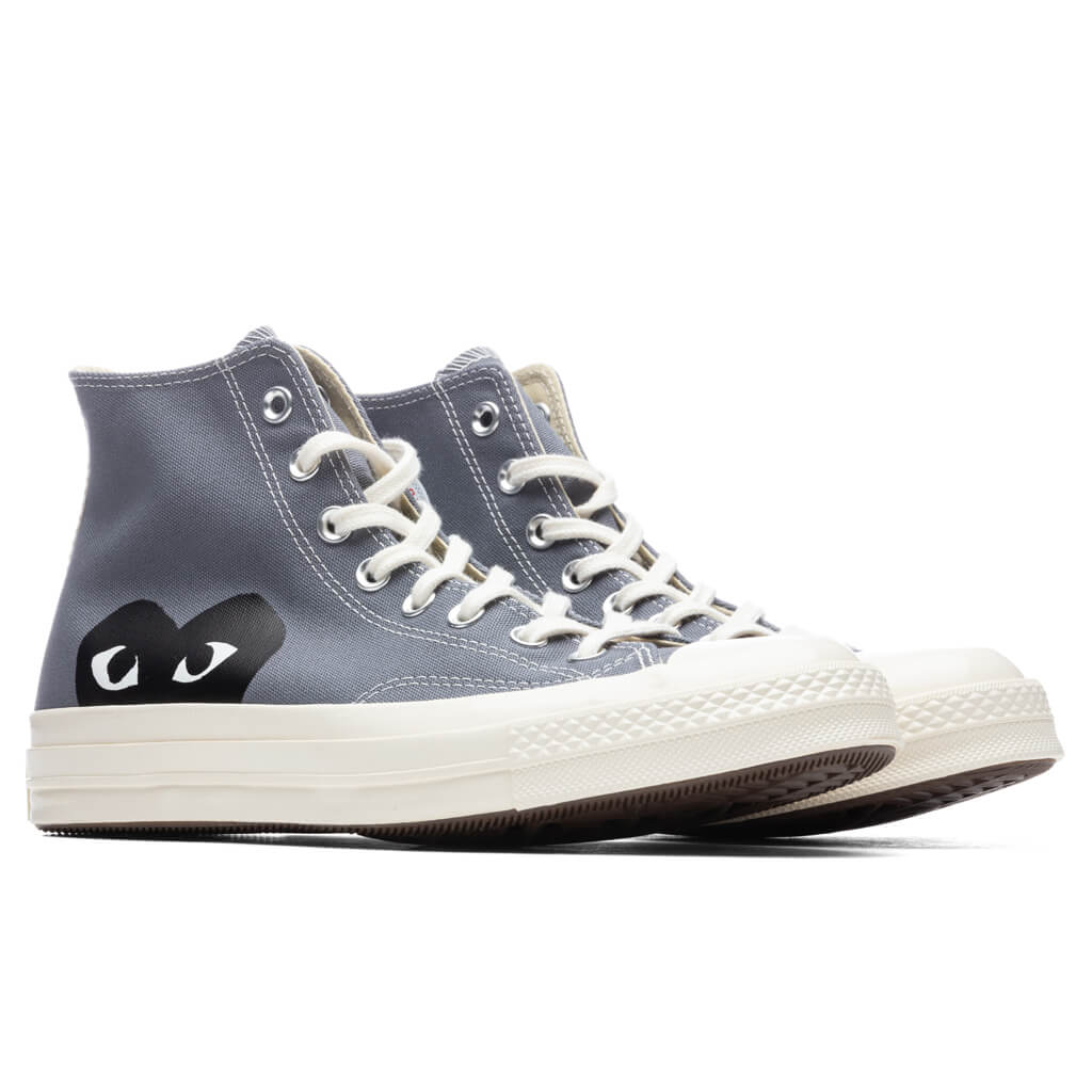 Converse x Comme Des Garcons PLAY All Hi Grey – Feature