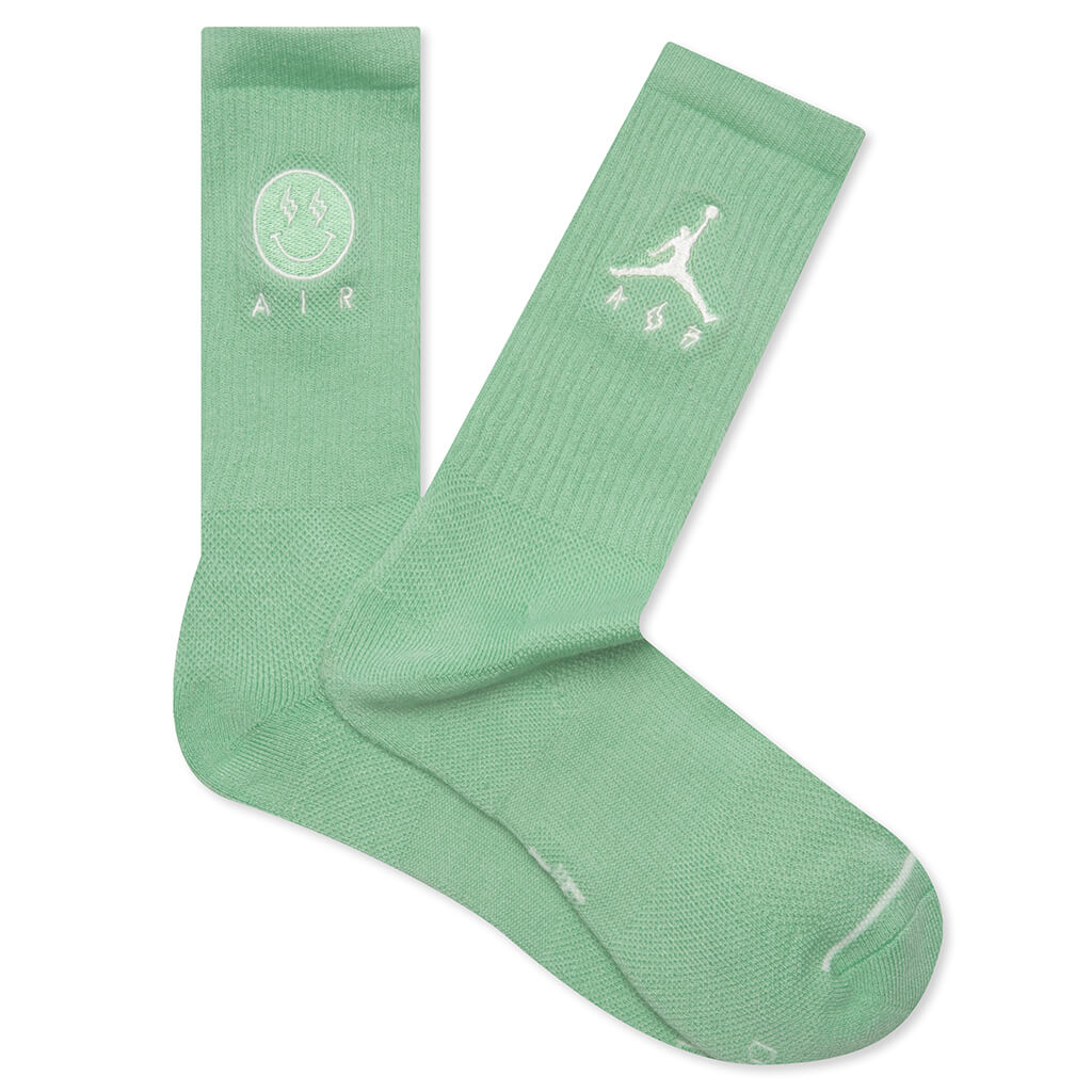 Jordan x J Balvin Legacy Socks - Enamel Green