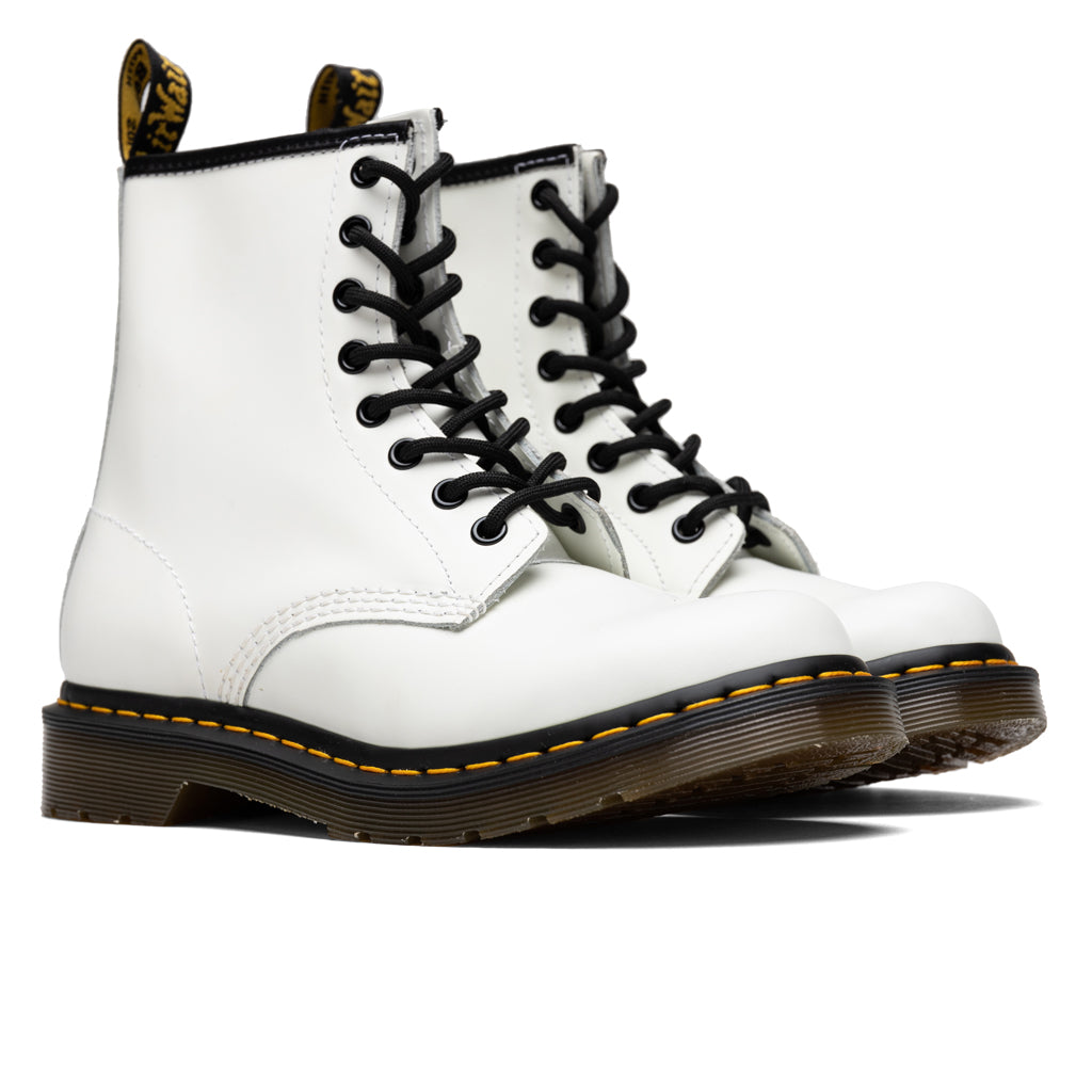 Women's 1460 Smooth Leather Boots White – Feature