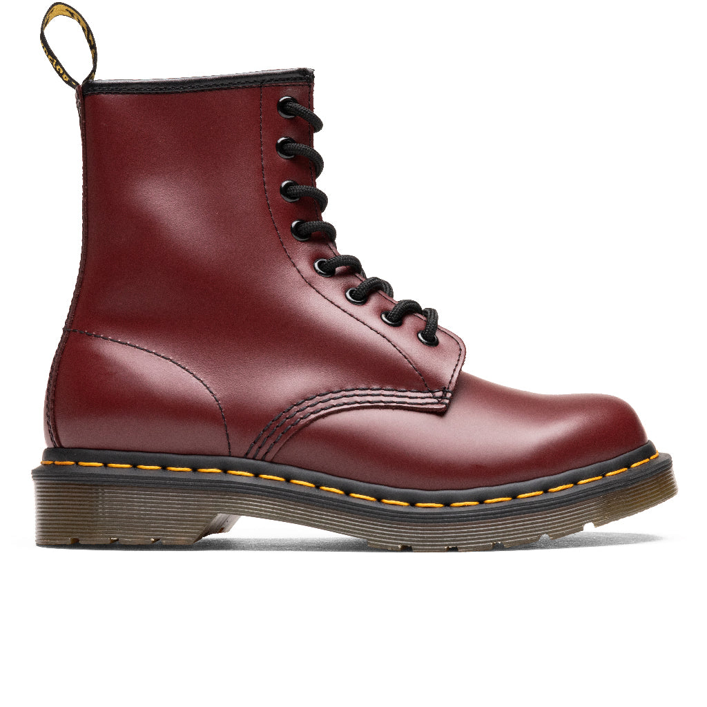 Women's 1460 Cherry Red Smooth Red – Feature - Main Image