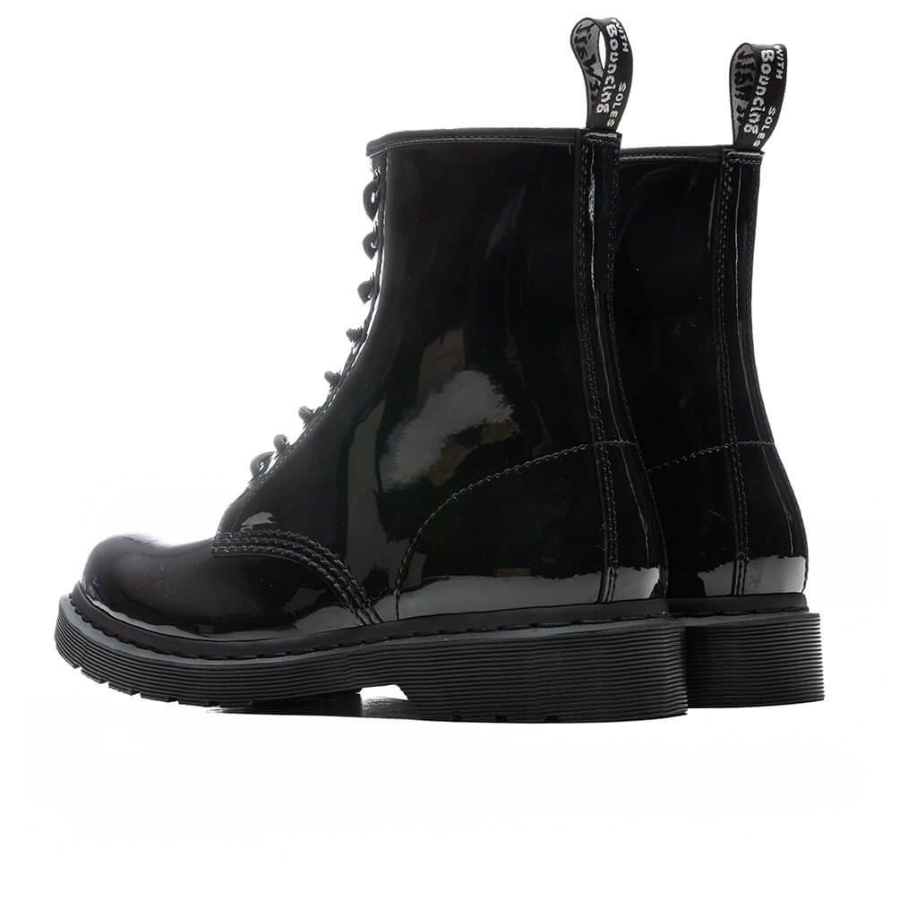Women's 1460 Patent Lamper Mono Black