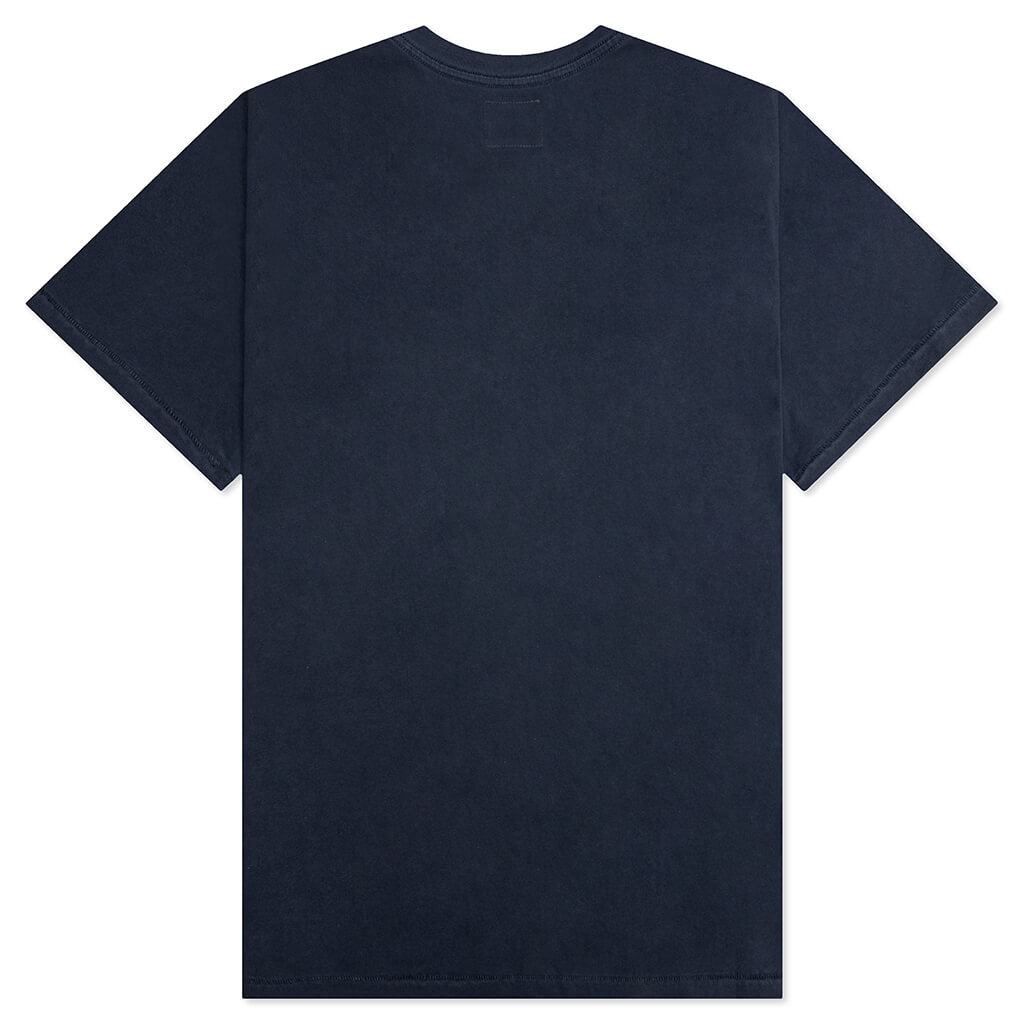 Emotionally Unavailable - Heart Logo Tee - Navy