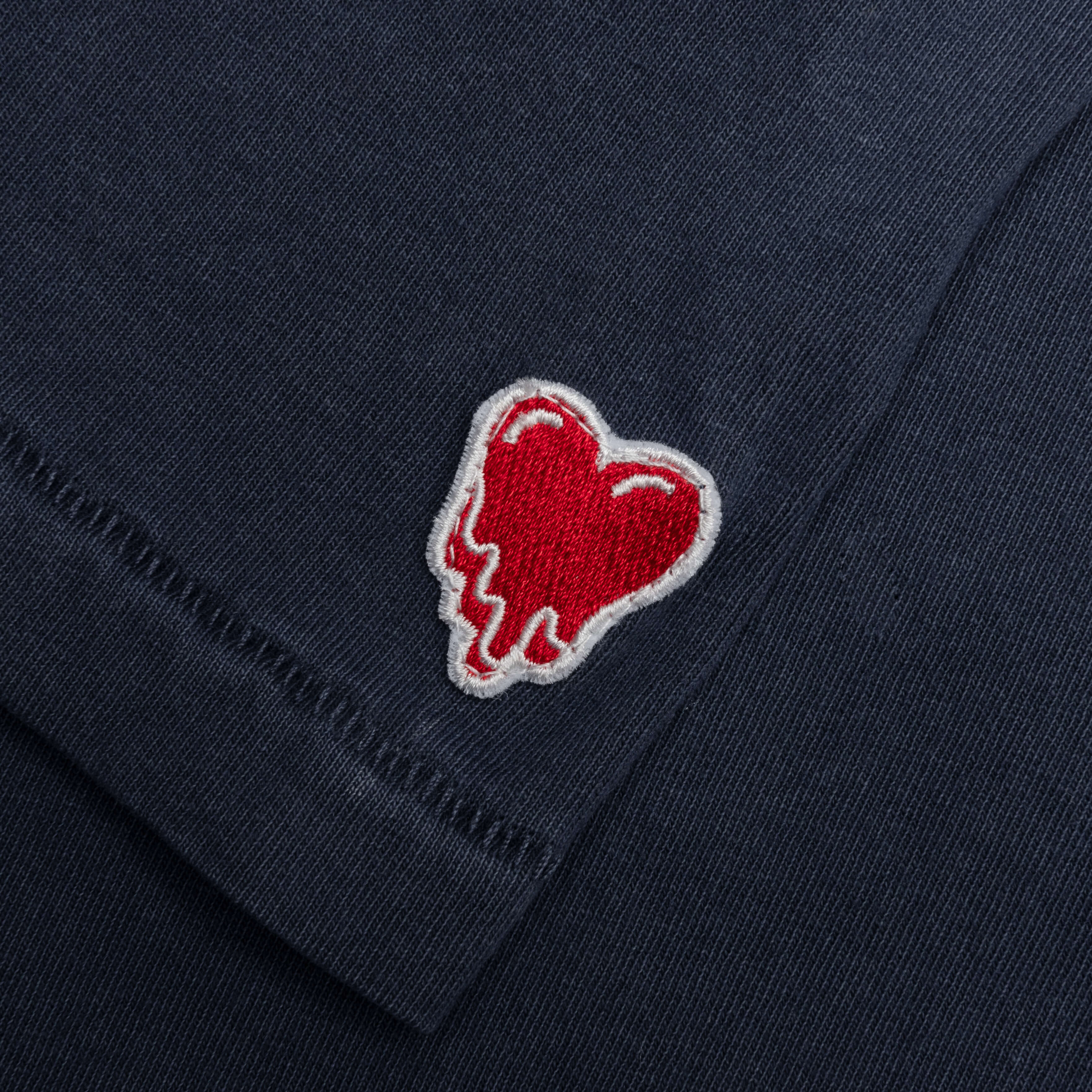 Heart Logo Tee - Navy