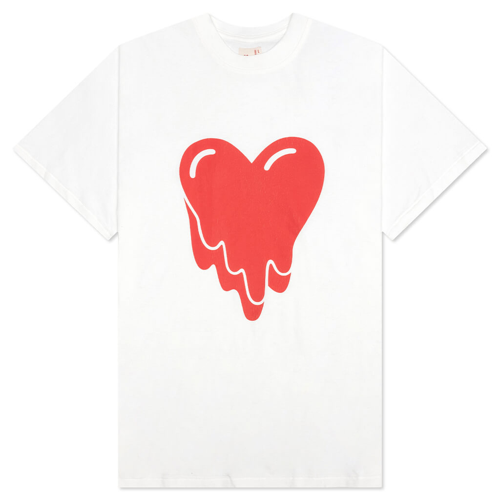 Human Made Heart L/S T-Shirt White Men's - FW22 - US