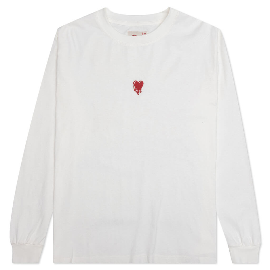 Multi Logo L/S Tee - White – Feature