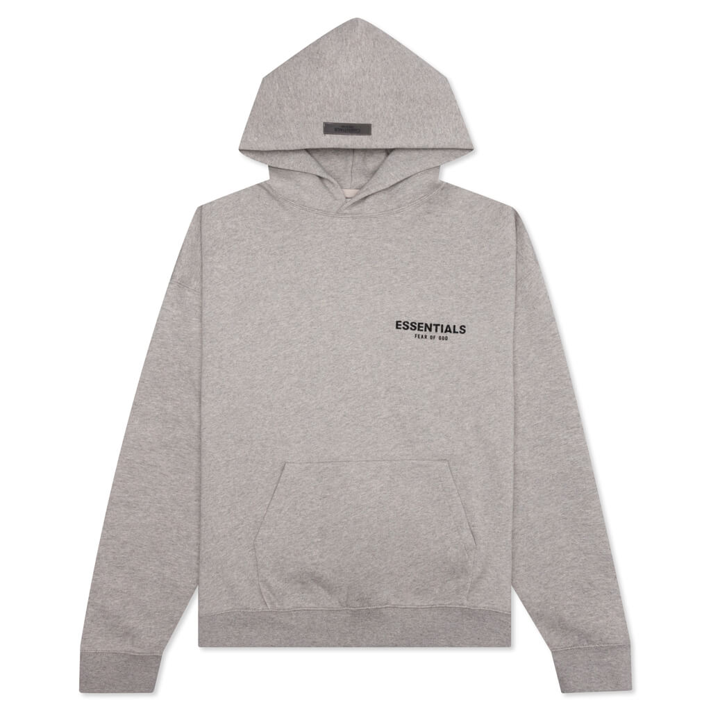 Fear Of God Essentials Hoodie Dark Oatmeal Feature
