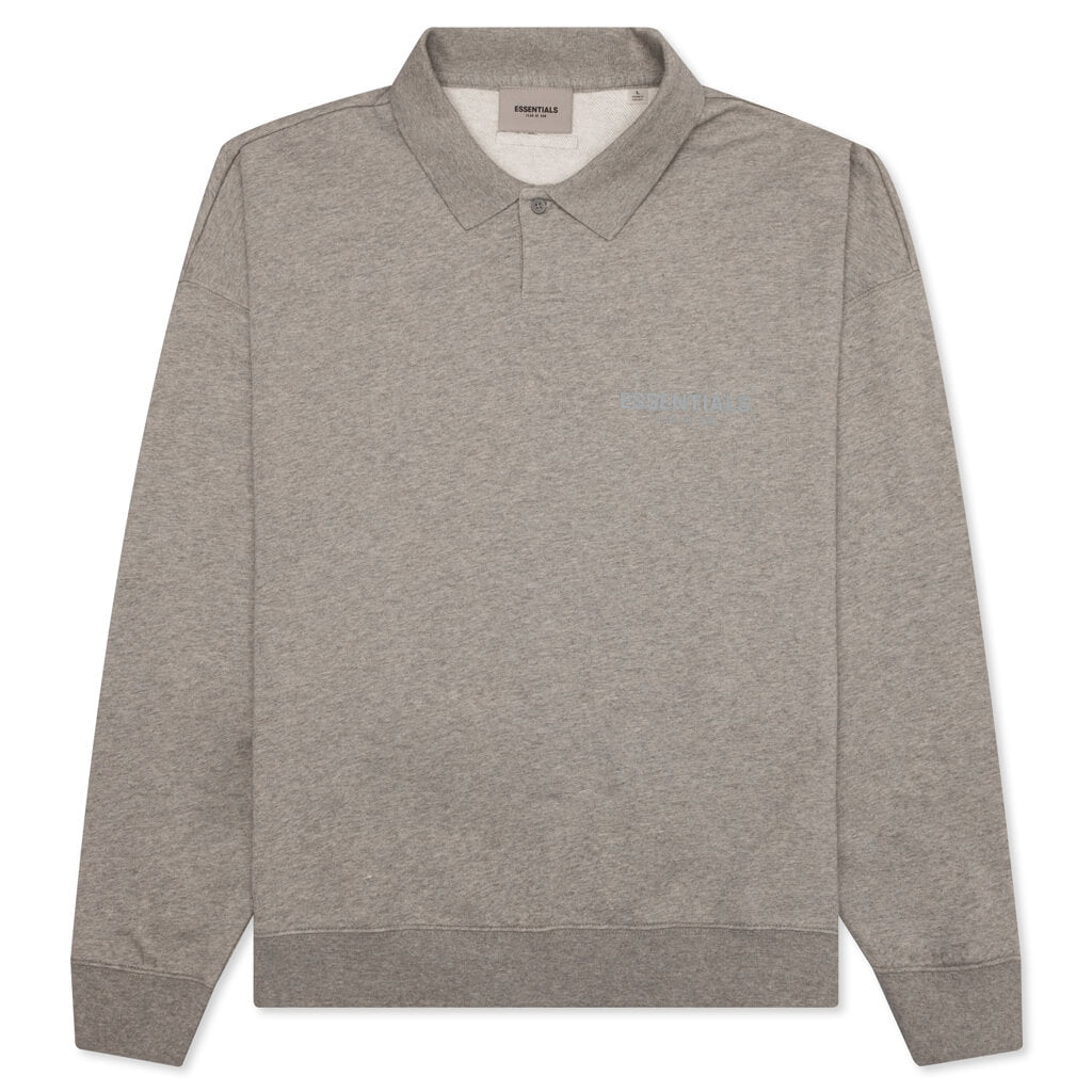 Fear of God Essentials Polo Light Heather Oatmeal