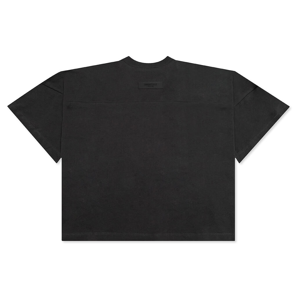 Essentials Kid's Football Tee - Iron