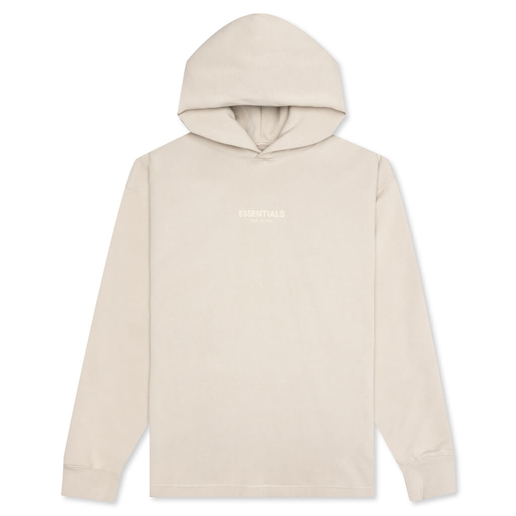Essentials Relaxed Hoodie Wheat Feature