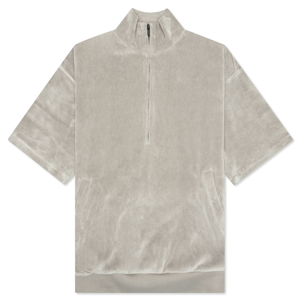 Essential Mockneck Top, Navy