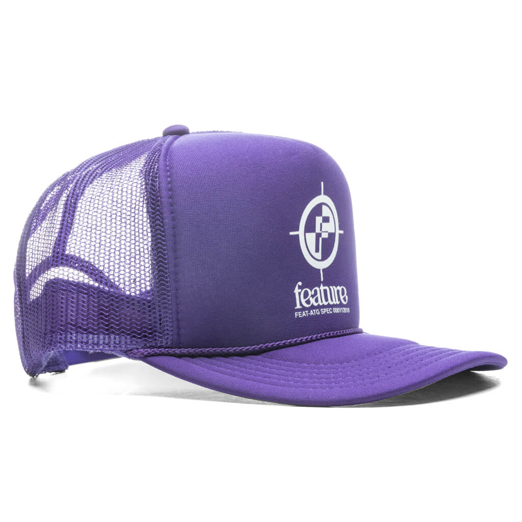 Purple Brand Trucker Hat