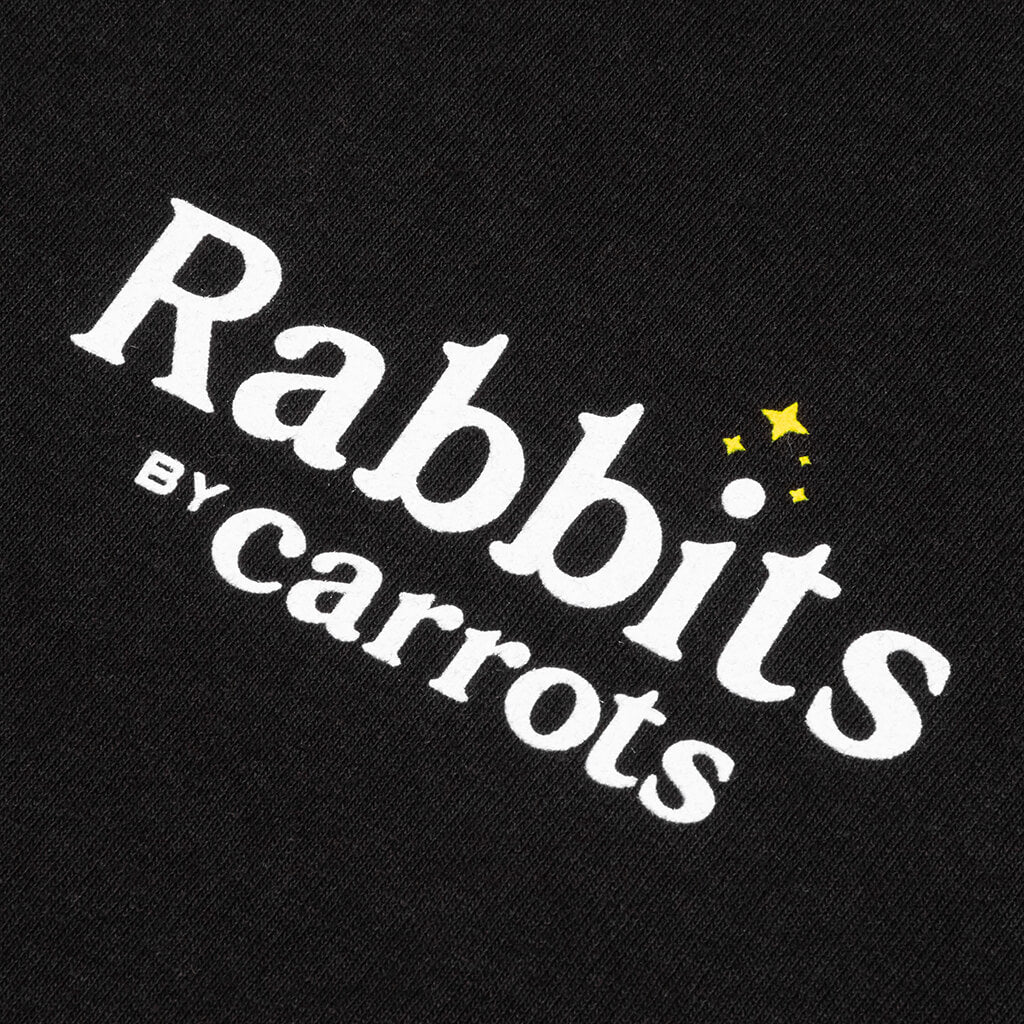 Feature x Carrots x Freddie Gibbs Rabbit Hat Tee - Black