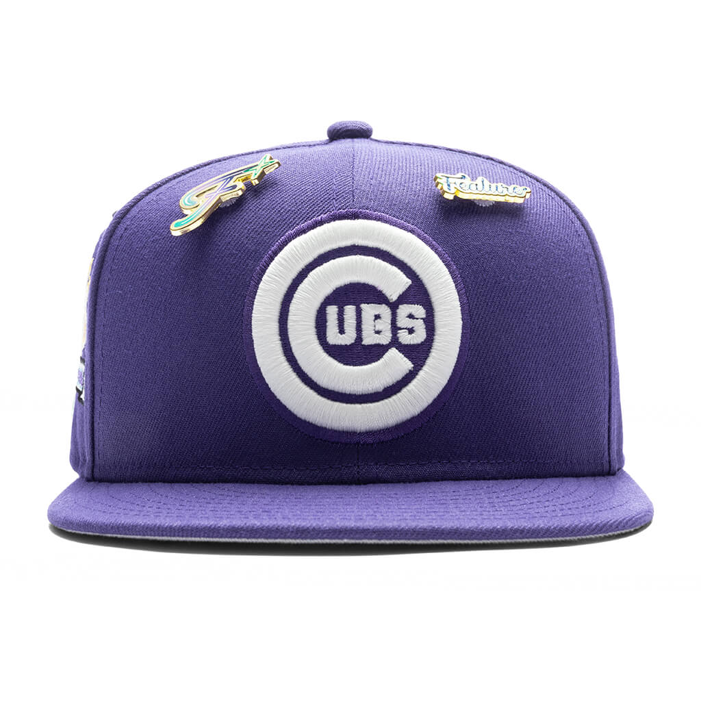 Chicago Cubs Chrome Royal New Era 59FIFTY Fitted Hat