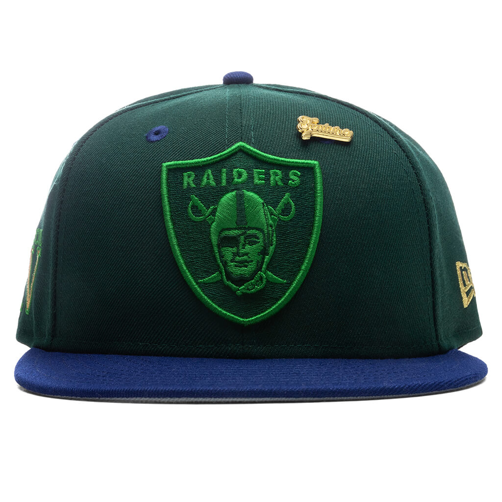 Las Vegas Raiders New Era Vegas Gold/Black Bill And Green Bottom