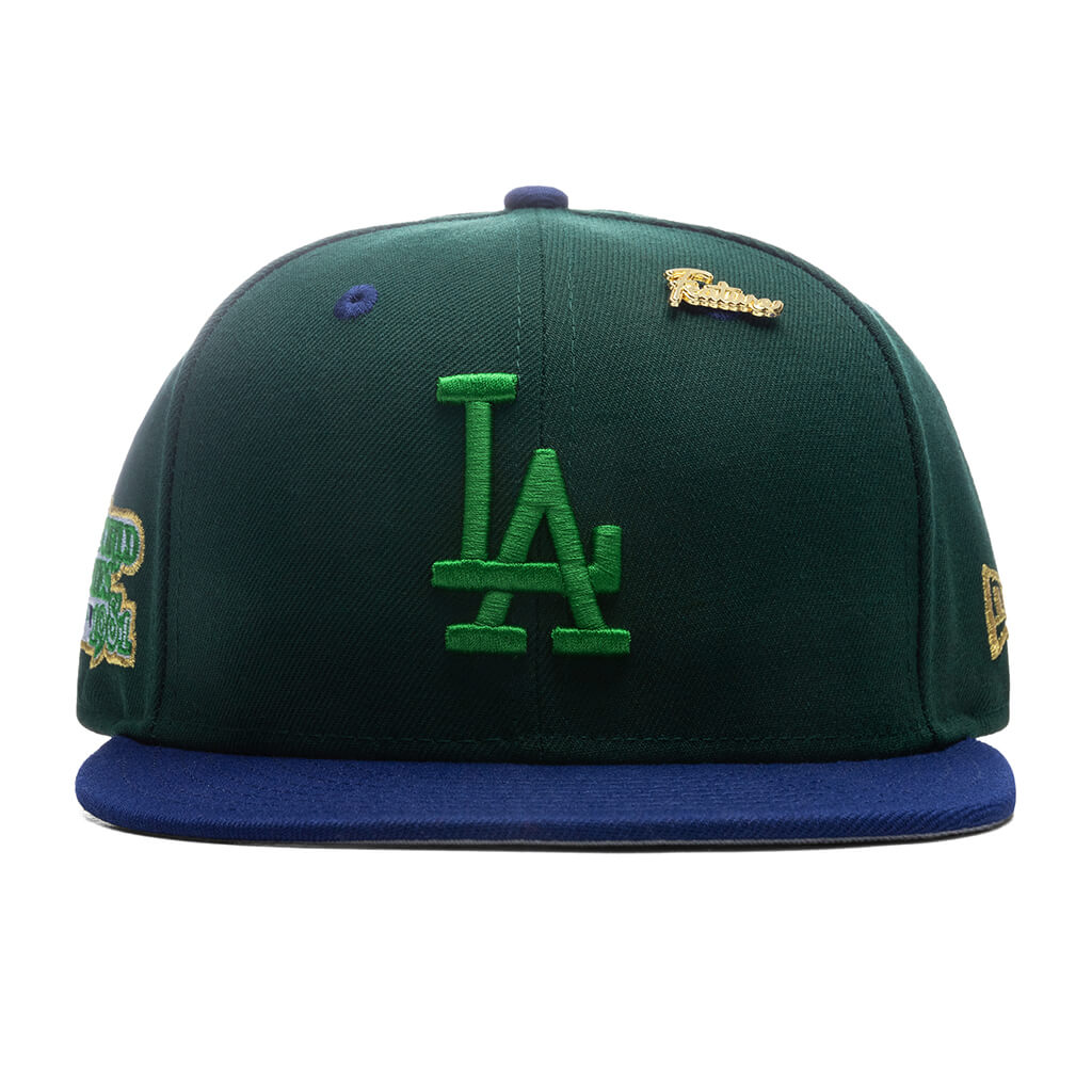 Dodgers hat hotsell green under brim